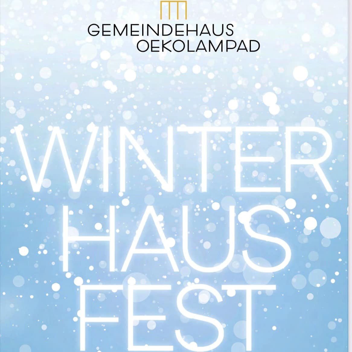 Wirrgarten - Winterhausfest Oekolampad